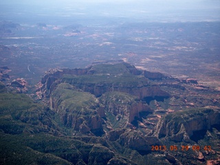 aerial - near Sedona