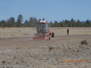 Negrito work party - picking up rocks