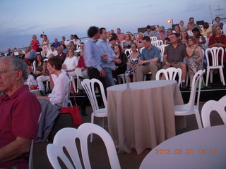 ballet dancers warming up for Topia