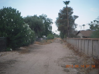 back road near Loop 202