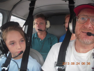 435 8cq. Nikki, Dale, and Adam flying in N8377W