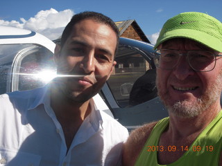 443 8de. Bryce Canyon Airport - Rab and Adam and N8377W Bryce Canyon Airport - Rab and Adam and N8377W