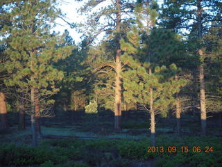 Bryce Canyon Lodge room with pictures of Bryce Canyon