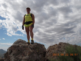 2062 8dn. Elephant Mountain hike - Adam on top