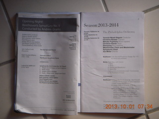 Beethoven #9 orchestral rehearsal at Pinnacle Presbyterian