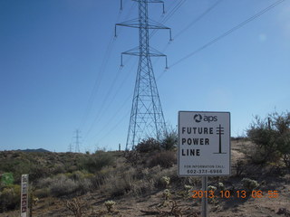 Brown's Ranch run - future power line?