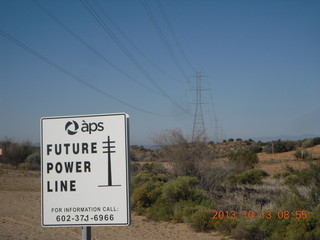 Brown's Ranch run - future power line?