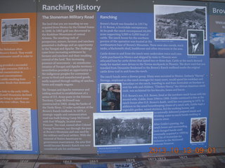 Brown's Ranch run - story signs