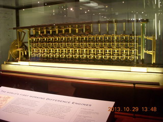 28 8ev. London Science Museum - Babbage computer