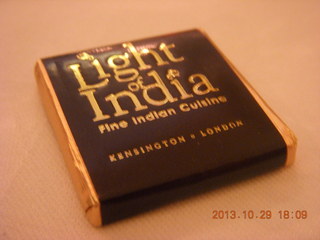 Light of India chocolate