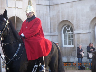 London tour - changing of a horse guard