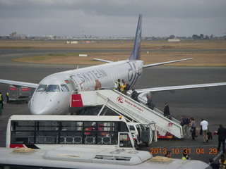 Nairobi Airport (NBO) - airplane to Entebbe