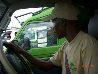 31 8ex. ride to Kampala - driver Rick