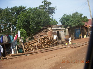 36 8f1. Uganda - drive north to Chobe Sarari Lodge