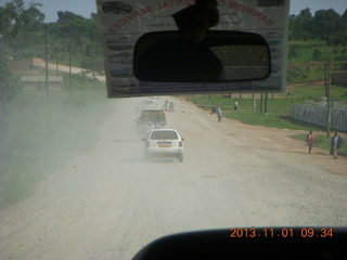 40 8f1. Uganda - drive north to Chobe Sarari Lodge