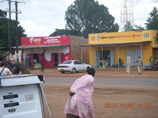 71 8f1. Uganda - drive north to Chobe Sarari Lodge