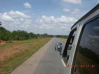 78 8f1. Uganda - drive north to Chobe Sarari Lodge