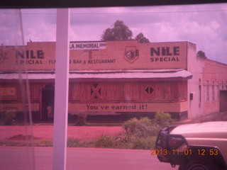 99 8f1. Uganda - drive north to Chobe Sarari Lodge
