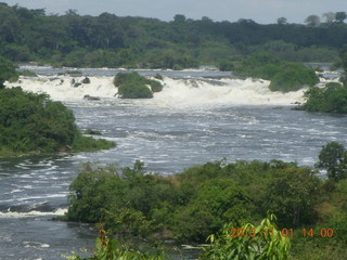 106 8f1. Uganda - drive north to Chobe Sarari Lodge - Nile River
