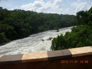 108 8f1. Uganda - drive north to Chobe Sarari Lodge - Nile River