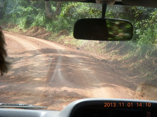 Uganda - drive north to Chobe Sarari Lodge