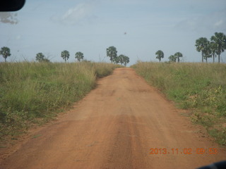 61 8f2. Uganda - drive to Murcheson Falls National Park