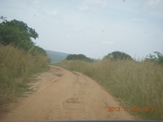 85 8f2. Uganda - drive to Murcheson Falls National Park
