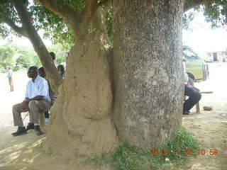 118 8f2. Uganda - Murcheson Falls National Park - termite mound