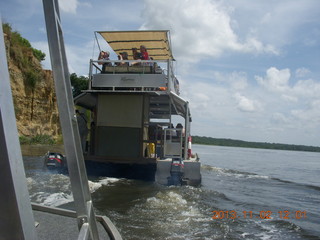 167 8f2. Uganda - Murcheson Falls National Park boat ride - other boat