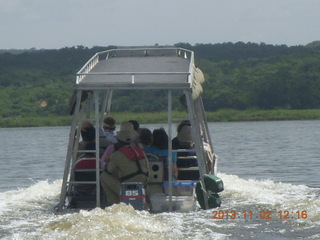 179 8f2. Uganda - Murcheson Falls National Park boat ride - other boat