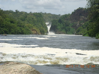 Uganda - Murcheson Falls National Park boat ride - the falls