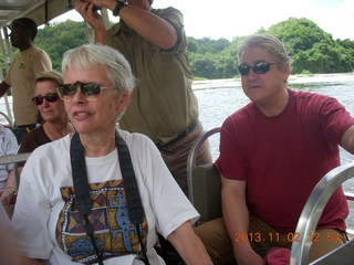 218 8f2. Uganda - Murcheson Falls National Park boat ride - Hazel and Declan