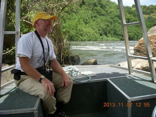 Uganda - Murcheson Falls National Park boat ride - Adam