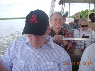 248 8f2. Uganda - Murcheson Falls National Park boat ride - Brian and Bill S