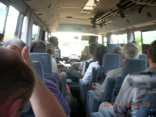 Uganda - bus ride back to Chobe Safari Resort