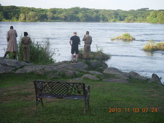 11 8f3. Uganda - Chobe Safari Lodge - down by the Nile River