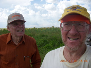 86 8f3. Uganda - eclipse site - Bill S and Adam