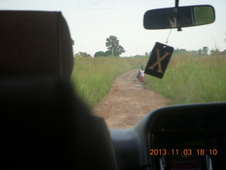 Uganda - driving back from eclipse