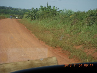 17 8f4. Uganda - drive to chimpanzee park