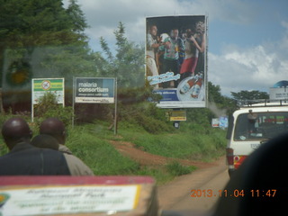 34 8f4. Uganda - drive to chimpanzee park