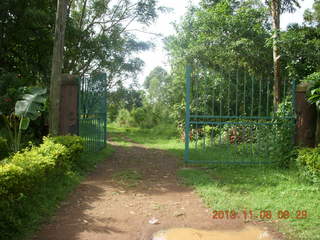 37 8f6. Uganda - Tooro Botanical Garden gate