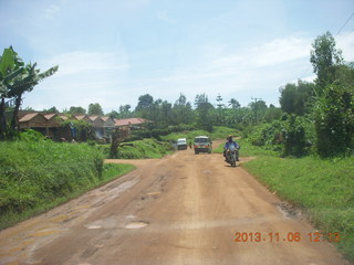 154 8f6. Uganda - drive from hotel to chimpanzee park