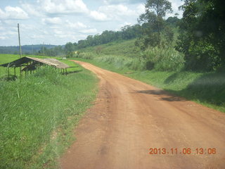 160 8f6. Uganda - drive from hotel to chimpanzee park