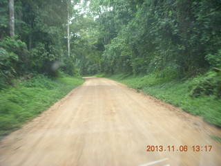 162 8f6. Uganda - drive from hotel to chimpanzee park