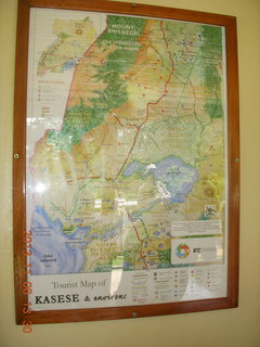 173 8f6. Uganda - Primate Lodge Kabile chimpanzee park map
