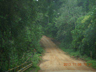 245 8f6. Uganda - drive back from chimpanzee park