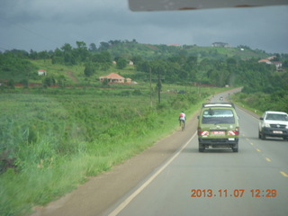 38 8f7. Uganda - drive back to Kampala