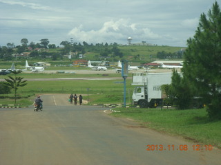 Uganda - Entebbe - drive to Protea Hotel