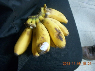 208 8f8. Uganda - Entebbe Airport - tiny bananas