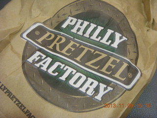 27 8f9. Philly Pretzel Factory bag - jonesing for a fix